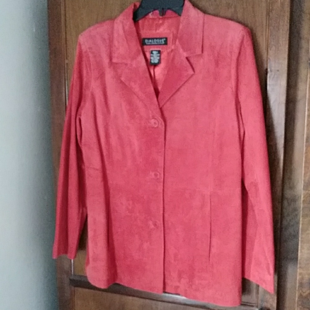 Small Dialogue suede jacket